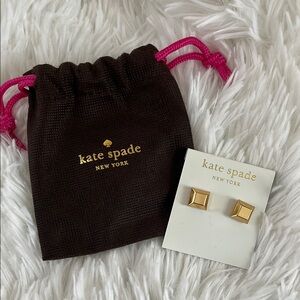 Kate Spade Gold Stud Earrings